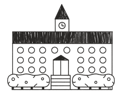 school illustration